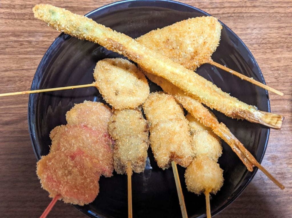 佐賀市　串カツ田中佐賀駅南店　串カツ