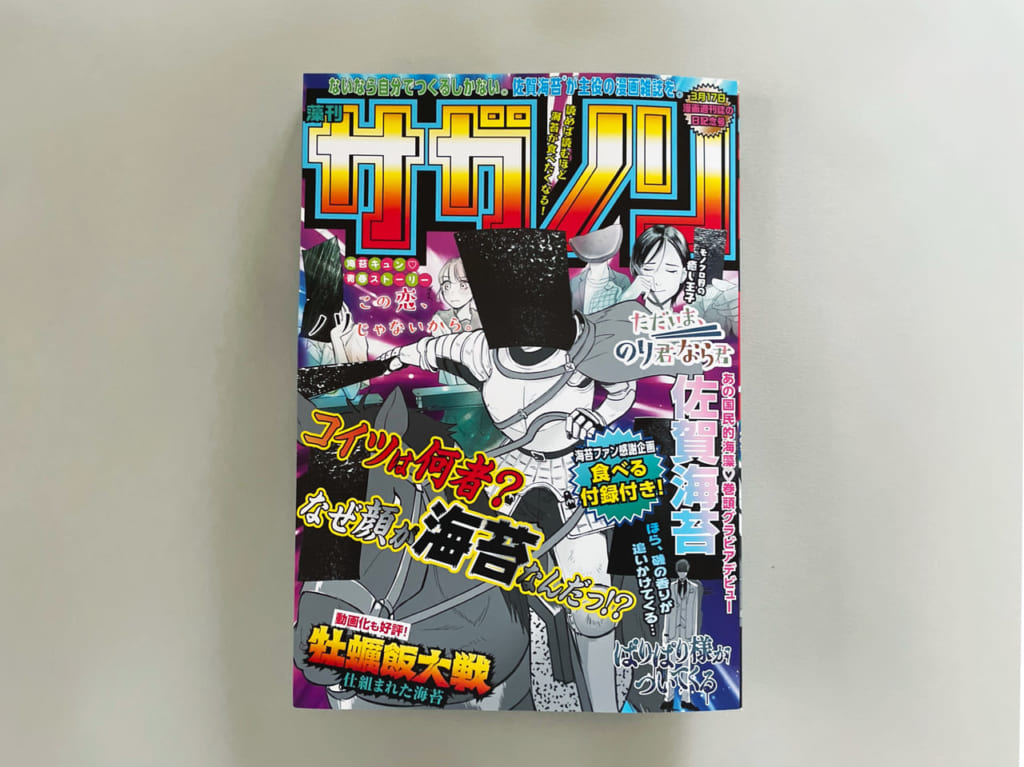 佐賀県　佐賀海苔主役祭り　藻刊サガノリ