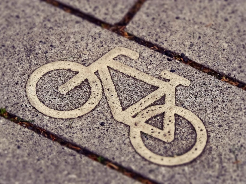 佐賀県佐賀市　自転車　マーク